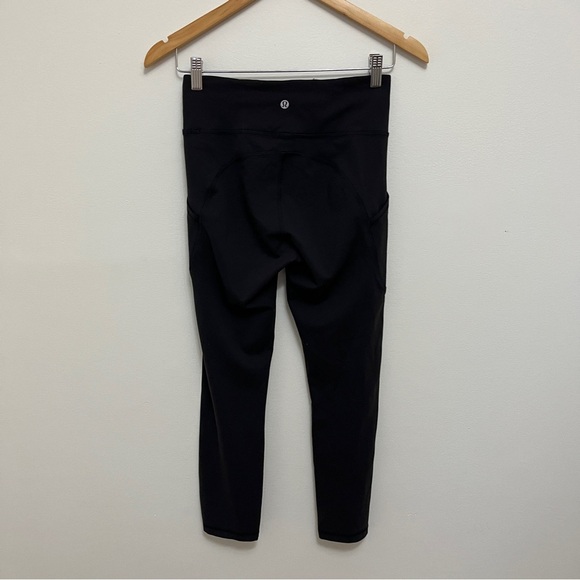Lululemon Invigorate High-Rise Tight 25" Black Size 6 - Picture 4 of 6